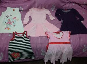 Lote de 5 vestidos talle 4