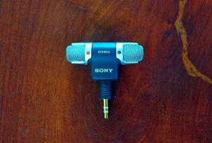 Micrófono Sony Ecm-ds70p Condensador Stereo - Excelente