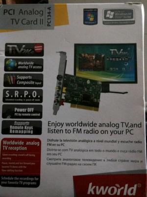 Sintonizadora tv interna pci