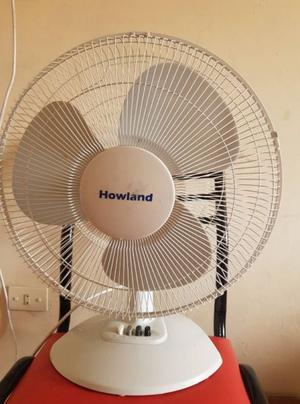 Vendo ventilador de mesa. Marca Howland.