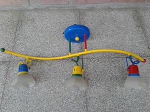 plafon con tres tulipas