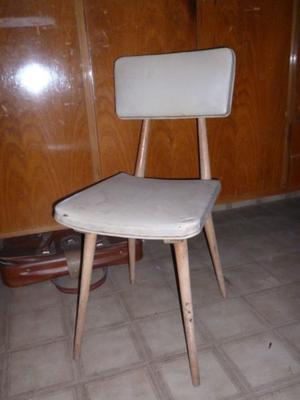 silla americana antigua, excelente, buena madera, firme