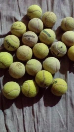 vendo pelotitas de tenis usadas en buen estados tengo 21