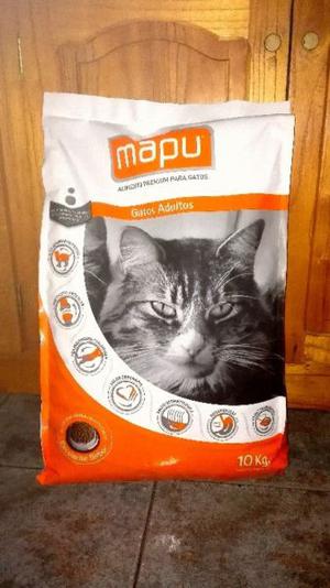 Alimento Mapu gato adulto 10 kg