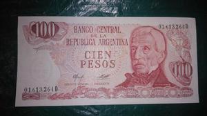 BILLETE ANTIGUO DE 100 PESOS.