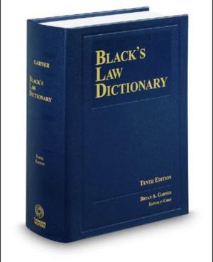 Diccionario Blacks Law DÉCIMA EDICIÓN