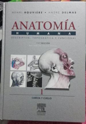 Libro Rouviere de Anatomía Humana Tomo 1