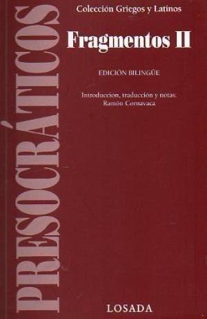 Presocraticos: Fragmentos 2, Editorial Losada.