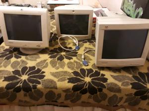 Vendo 3 monitores crt