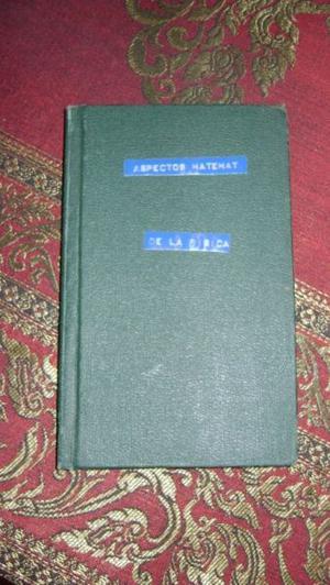 Aspectos Matematicos De La Fisica Francis Bitter Serie 71.7