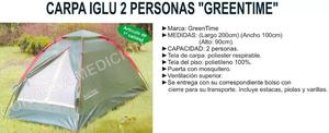 CARPA IGLU PARA 2 PERSONAS SHELTER 2, NUEVA