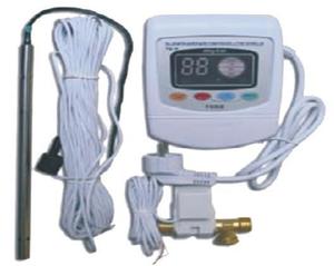 Controlador electrónico con visor de nivel y temperatura