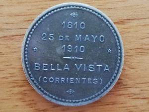  Histórica Moneda/Medalla Conmemorativa Del Centenario