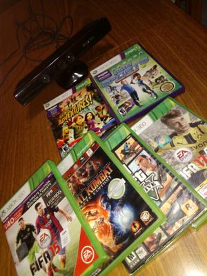 Kinect Xbox 360 más juegos