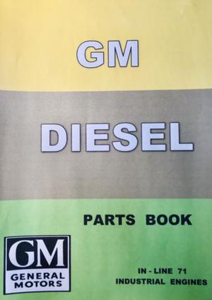 Manual de repuestos motor GM diesel serie V71