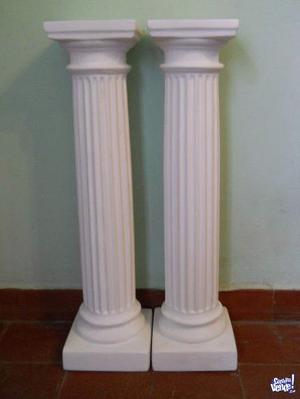 Vendo columnas de yeso 80 cm