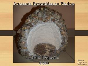 Artesanias Revestidas en Piedras - Gruta Pequeña