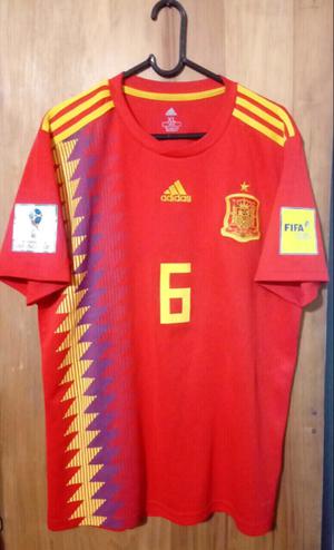Camiseta marca adidas seleccion España # Iniesta talle XL