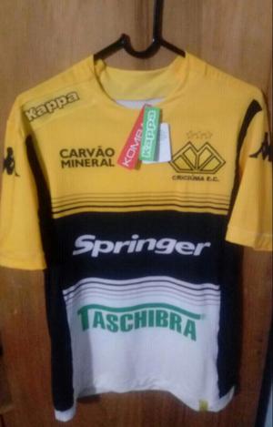 Camiseta marca kappa del Criciuma 2da division de Brasil