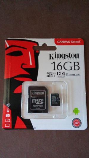 MEMORIA PARA CELULAR 16 GB Y PENDRIVE DE 16 GB