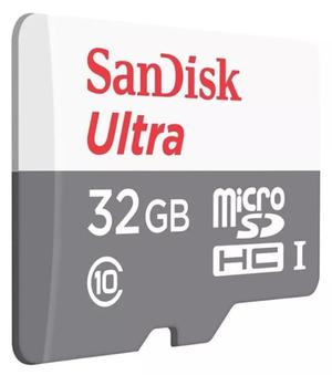 Memoria Micro Sd Hc 32gb Clase 10 Sandisk Ultra Fhd