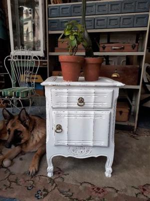 Mesa De Luz Estilo Provenzal Roble Shabby