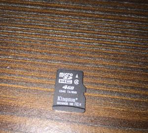 Micro SD Kingston 4gb