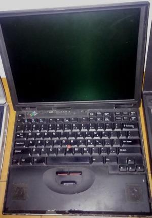 NOTEBOOK IBM THINK PAD 600E-PANTALLA FUNCIONA- TIRA ERRORES