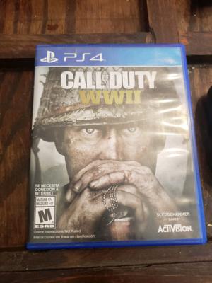 PS4 Call of Duty WWII impecable no permuto