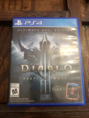 PS4 Diablo Reaper of souls no permuto