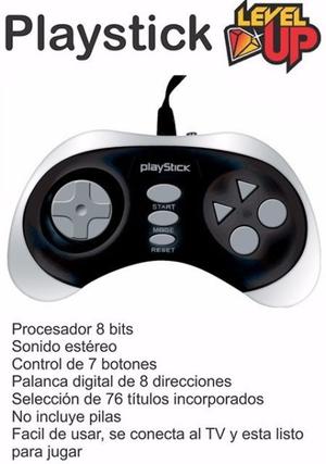 Retro Consola 76 Juegos Level Up Playstick