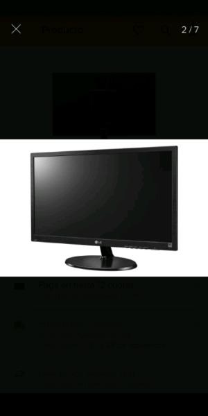 Vendo monitor 19" LG