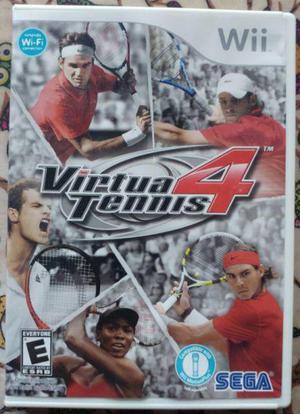 Virtua Tennis 4 Wii. Impecable estado, casi sin uso. Con
