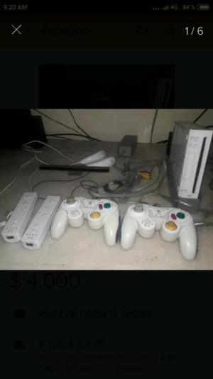 Wii consola impecable