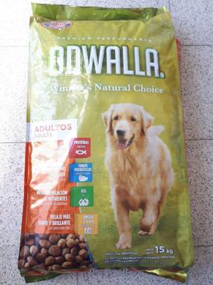 Alimento balanceado premium ODWALLA