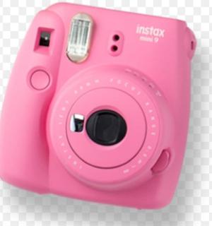 Camara de fotos Instax Mini 9 rosa