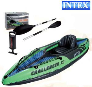 Kayak Intex Challenger K1 C/remos&inflador ¡¡ Oferta !!