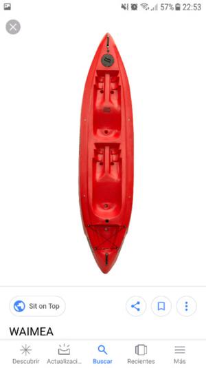 Kayak doble usado en buenas condiciones