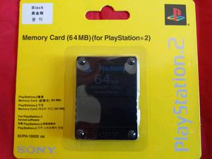 Memory Card Memoria 64 Mb Ps2 Play 2 PlayStation 2 Sony