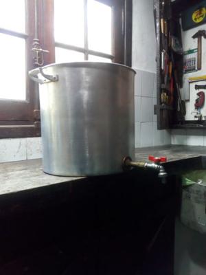 Olla cervecera aluminio