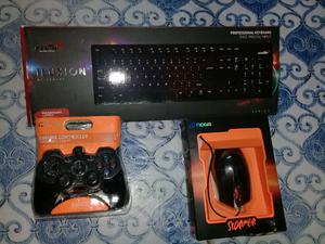 Vdo Teclado+ Mouse +yohty Nuevo!!