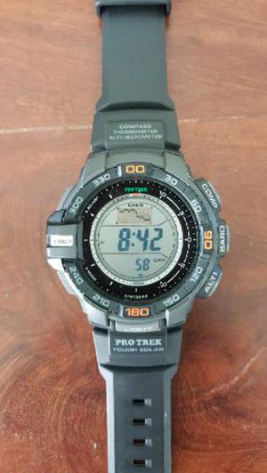 Casio Protrek Prg-270 (solar-altímetro-brújula-barómetro)