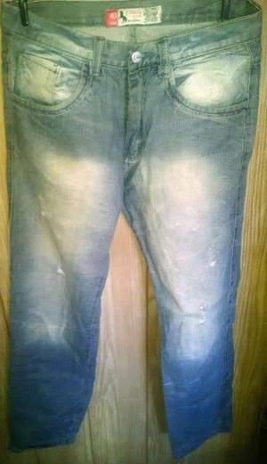 Jeans de hombre con roturas talle 40 -Rukawe y Joemar- c/u
