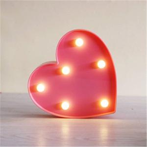 Lámpara Decorativa Corazón Luz Led