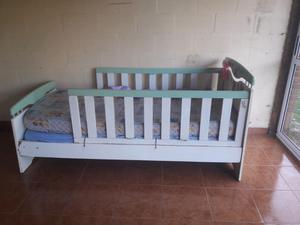 Vendo cuna de bebe y niño con cajonera