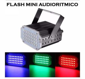 # Mini Flash Blanco Y RGB  Automático y Audioritmico