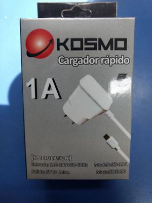 Nuevo Cargador Kosmo 1 A Potenciado P/cel Tablet