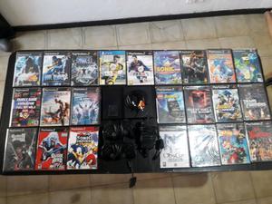 PlayStation 2 con juegos