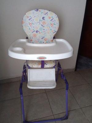 Silla para comer y mesedero para bebe