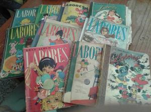 VENDO 11 REVISTAS “LABORES” CON SUS MOLDES DE LA DECADA